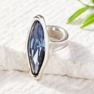 UNOde50| RIGHT NOW Swarovski Crystal Accented Ring